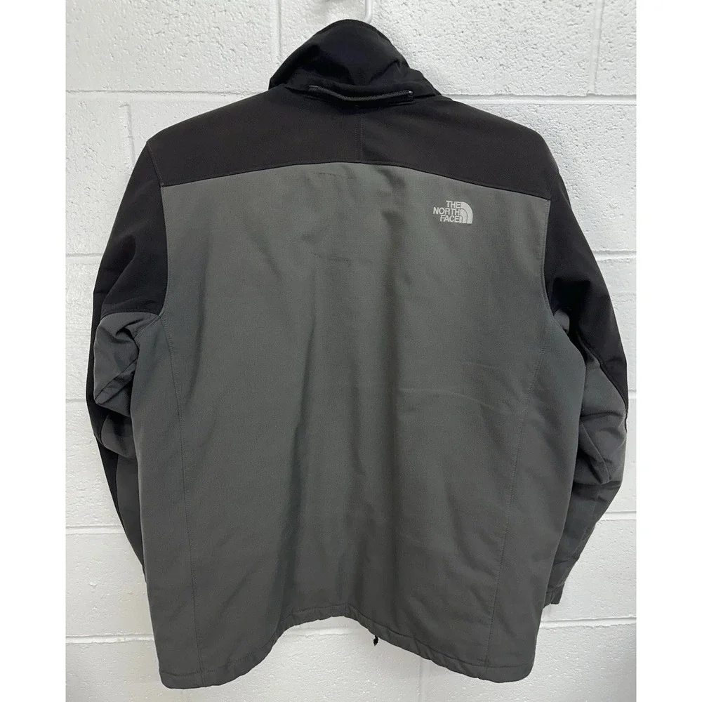 The North Favlce Primaloft Insulated Full Zip Coat / Black & Gray / Men's XL - Picture 4 of 11